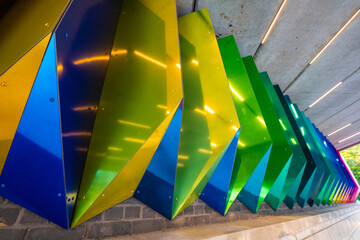 Kunstinstallationen in Paddington in London