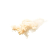 smoke on white background