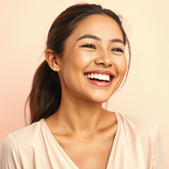 Smiling Asian Woman