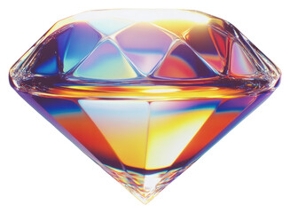 Plakat PNG Diamond accessories reflection iridescent.