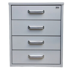 Four Drawer Metal Filing Cabinet