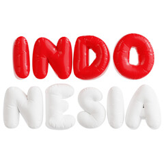 Indonesia 3D Ilustration