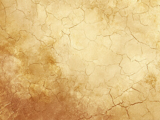 Close-up of weathered, cracked texture on antique-like surface against a gradient stone backdrop, ideal for timeless or medieval designs Warm color palette with dominant tan and brown - AI-Generated