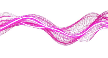 Pink Particle Flow Curve