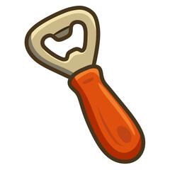 Cartoon Bottle Opener Icon