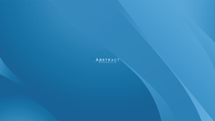 Modern blue abstract web banner background creative design