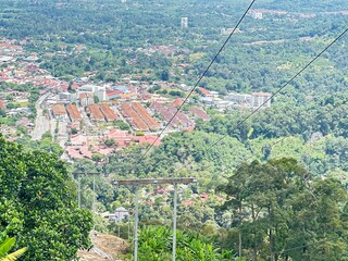 view from the top of the mountain