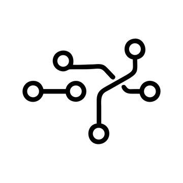 git branch version control icon design