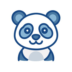 panda bear vector