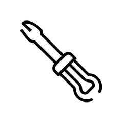 screwdriver repair tool icon design