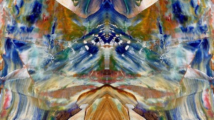 Abstract art background . Hand painting artwork on canvas .