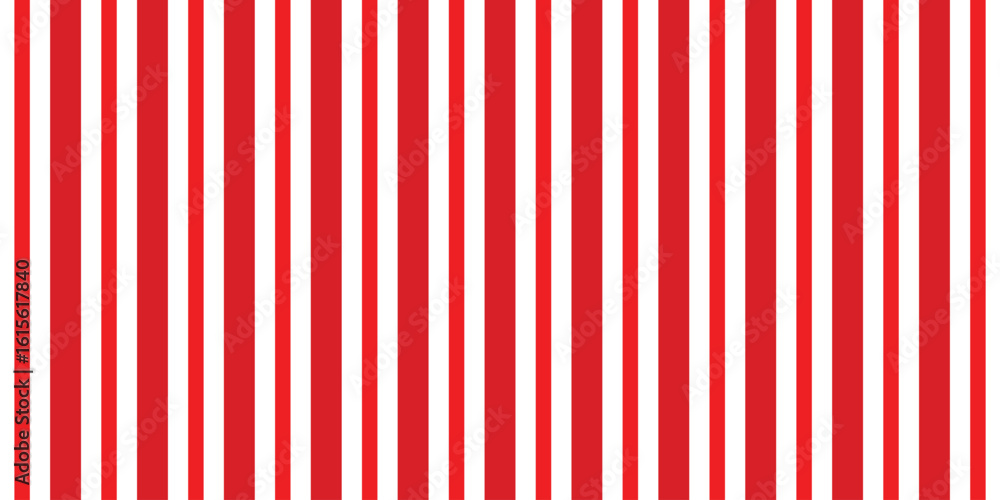 Poster white background with vertical red stripes. vector seamless vertical stripes pattern. abstract red s