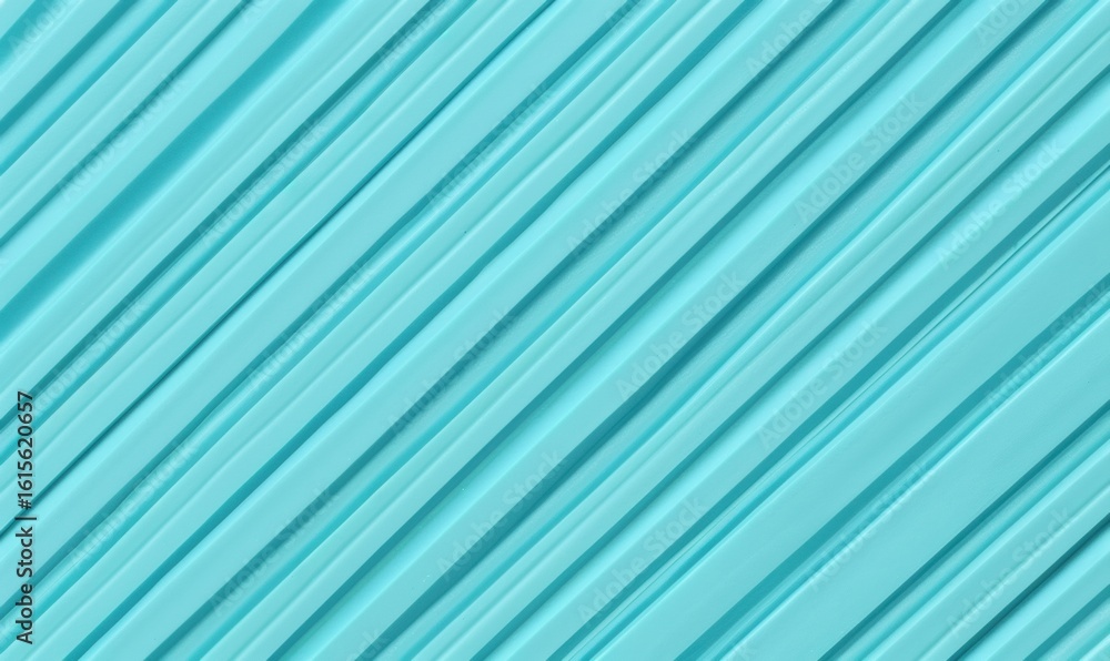 Aufkleber parallel diagonal stripes create rhythmic texture surface in blue hue