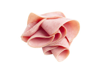 a ham is shown on a white background