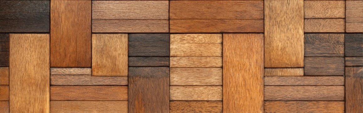 Wood parquet pattern