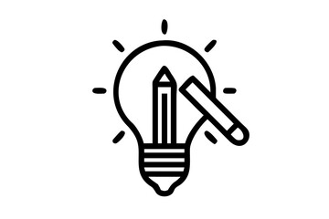 Bold Line Art Silhouette of a Majestic Stag with Antlers deer animal