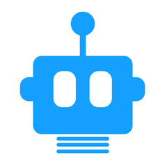 Robot AI Agent icon. Vector illustration.