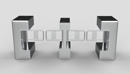 Turnstile gate	
