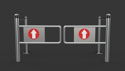 Turnstile gate	