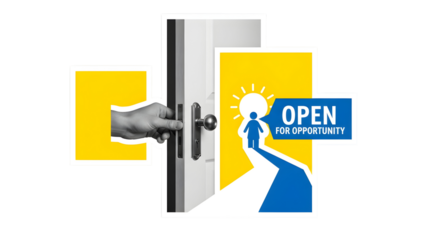 Unlock Your Potential: Open Door to Opportunity, Career Growth, and a Brighter Future