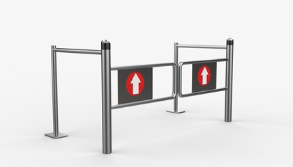 Turnstile gate	
