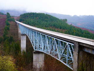 Obraz premium bridge over the river