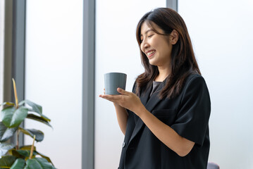 Happy diverse group Asian business start up freelance team analyzing statistics financial. Group...
