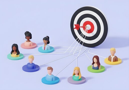 3D Cartoon Character Social Media Markating images 