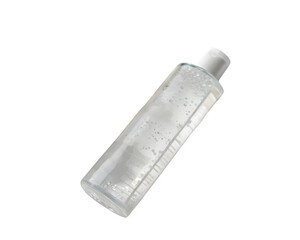 Make-up removers bottle isolated on white and transparent background