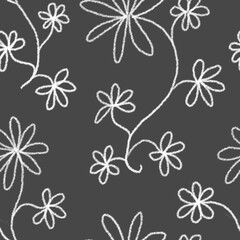 Fototapeta premium seamless floral pattern
