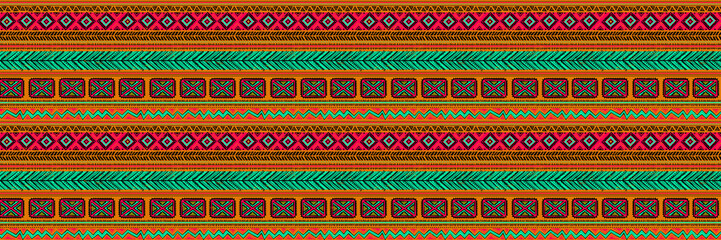 Ethnic style tribal patterns seamless