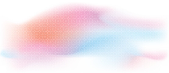 Obraz premium Abstract background. Minimalist banner background, blurred, pastel color, blue and pink gradations. Vector luxury background with smooth waves and white geometric pattern for flyer, web banner, header