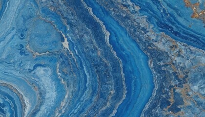 Blue and gold marble textured background
1