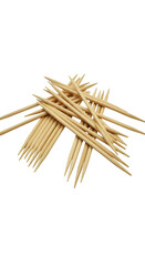 Isolated Wood Toothpicks Pile On Black Background Abstract Illustration