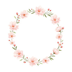 watercolor peony flower frame