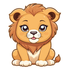 Lion-42.png in Kawaii Style