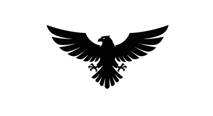 Obraz premium minimalist garuda bird mascot