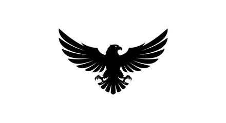 Fototapeta premium minimalist garuda bird mascot
