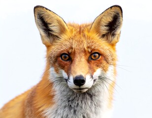 Fototapeta premium Close-up portrait of a red fox