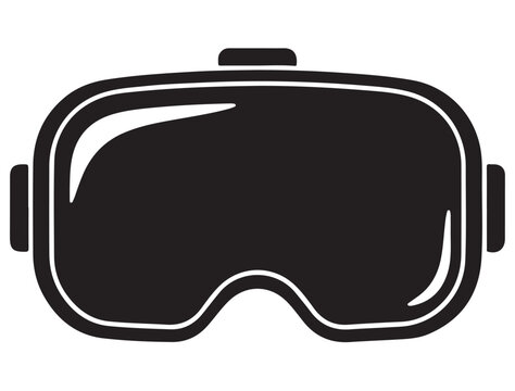recommend clip art: VR HEADSET ICON SILHOUETTE