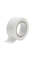 Isolated White Roll Tape Illustration On Transparent Background