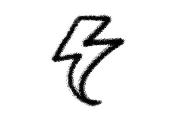 electric symbol with transparent background