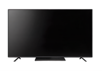 Png Realistic Crystal LED Display TV Monitor Png, Isolated Flat Plasma HD Screen, Modern Digital Widescreen Mockup, Technology Design Equipment