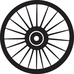  WAGON WHEEL SILHOUETTE