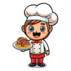 Chibi Chef and Cute Cartoon Character Design