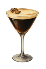 Espresso Martini Illustration