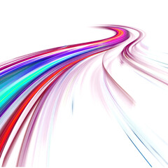 red abstract wave background light