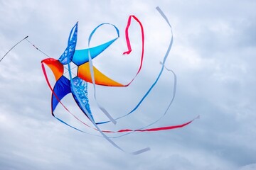 spinning windmill Portsmouth International Kite Festival July 2025