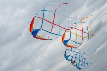 spinning windmill kites Portsmouth International Kite Festival July 2025