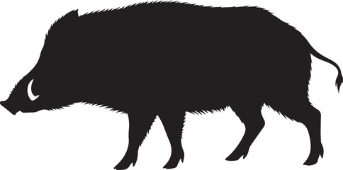 WILD BOAR SILHOUETTE